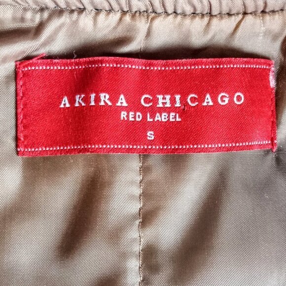 Akira Chicago Black Zip Front Vest - Picture 5 of 6